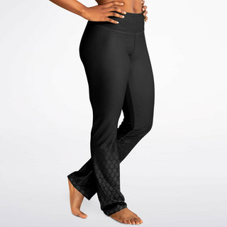 Flare Leggings - Obsidian Black - Synergetic Heroes