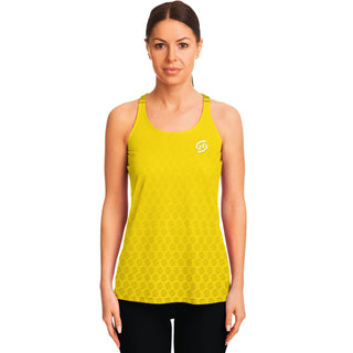 Flowy Racerback Tank Top - Yellow Sun - Synergetic Heroes