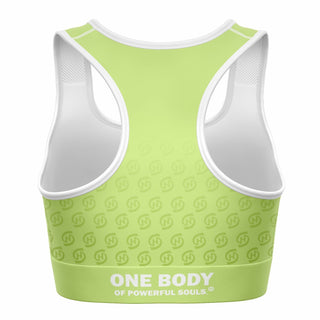 Sports Bra - Harmony Green - Synergetic Heroes