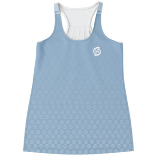 Flowy Racerback Tank Top - Angel Blue - Synergetic Heroes