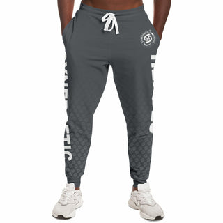 Mens Lettered Jogger - Shadow Gray - Synergetic Heroes