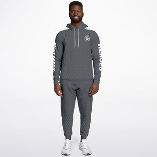 Mens Hoodie & Jogger - Shadow Gray - Synergetic Heroes