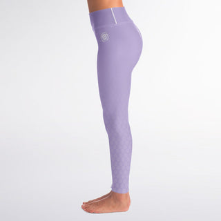 Yoga Leggings - Lavender Mist - Synergetic Heroes