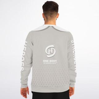 Mens Athletic Sweatshirt - Jade White