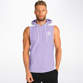 Mens Drop Armhole Hoodie - Lavender Mist - Synergetic Heroes