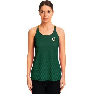 Flowy Racerback Tank Top - Emerald Green - Synergetic Heroes