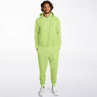 Mens Hoodie & Emblem Jogger - Harmony Green