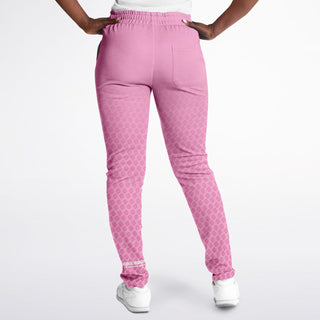 Womens Track Pants - Soft Rose - Synergetic Heroes