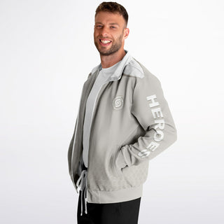 Mens Track Jacket - Jade White
