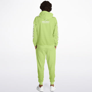 Mens Hoodie & Emblem Jogger - Harmony Green