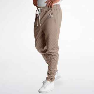 Mens Track Pants - Taupe Stone - Synergetic Heroes