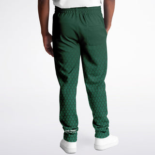 Mens Track Pants - Emerald Green - Synergetic Heroes