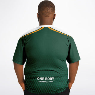 Mens Plus-size T-Shirt - Emerald Green - Synergetic Heroes