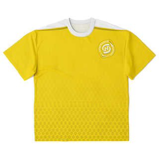 Mens Plus-size T-Shirt - Yellow Sun - Synergetic Heroes