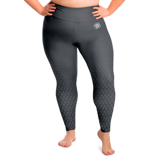 Plus Size Legging - Shadow Gray - Synergetic Heroes