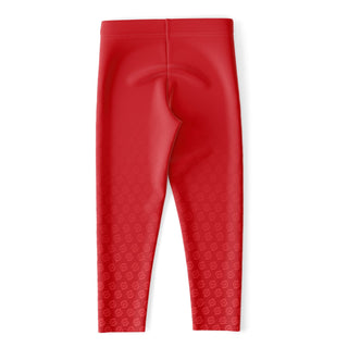 Capri Leggings - Fire Red - Synergetic Heroes