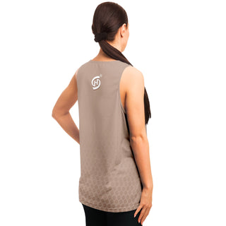 Womens Tank Top - Taupe Stone - Synergetic Heroes