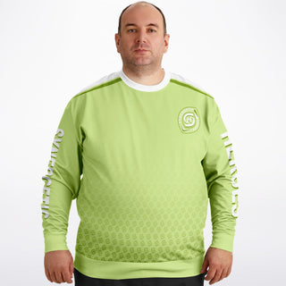 Mens Athletic Plus-size Sweatshirt - Harmony Green