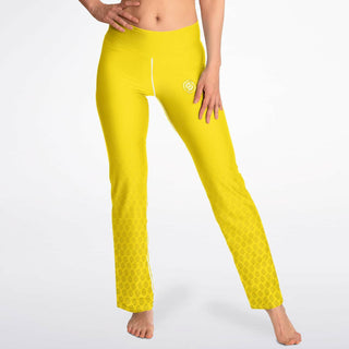 Flare Leggings - Yellow Sun - Synergetic Heroes