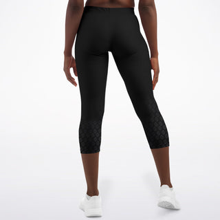 Capri Leggings - Obsidian Black - Synergetic Heroes