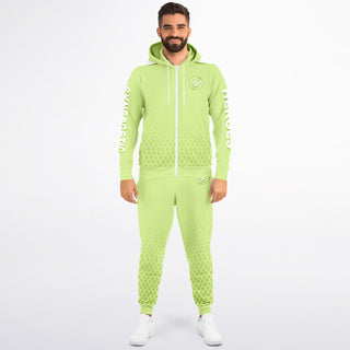 Mens Ziphoodie & Jogger - Harmony Green - Synergetic Heroes