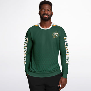 Mens Athletic Sweatshirt - Emerald Green