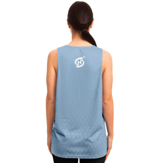 Womens Tank Top - Angel Blue - Synergetic Heroes