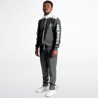 Mens Tracksuit - Shadow Gray - Synergetic Heroes