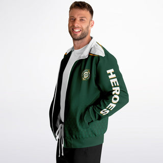 Mens Track Jacket - Emerald Green