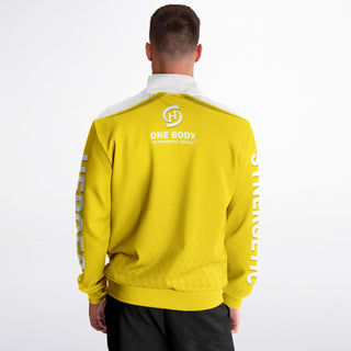 Mens Track Jacket - Yellow Sun