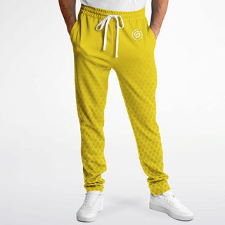 Mens Track Pants - Yellow Sun - Synergetic Heroes