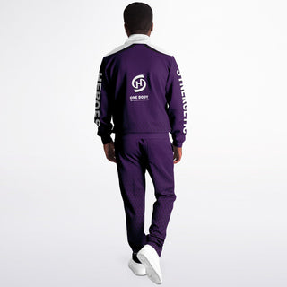 Mens Tracksuit - Purple Shield