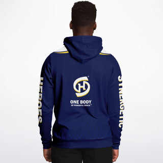 Mens Hoodie - Midnight Blue - Synergetic Heroes