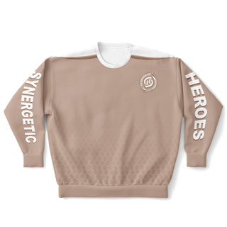 Mens Athletic Plus-size Sweatshirt - Taupe Stone