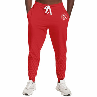 Mens Jogger - Fire Red - Synergetic Heroes