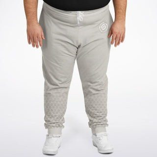 Mens Plus-size Jogger - Jade White - Synergetic Heroes