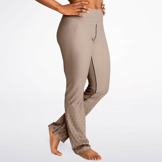 Flare Leggings - Taupe Stone - Synergetic Heroes