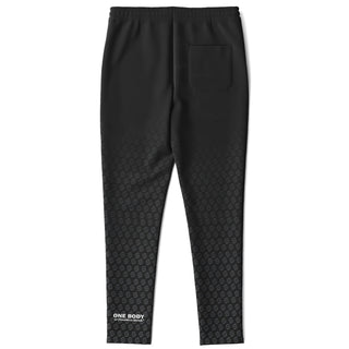 Mens Track Pants - Obsidian Black - Synergetic Heroes