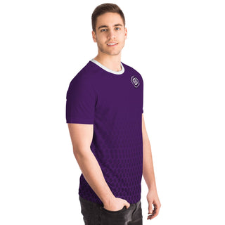 Mens T-shirt - Purple Shield