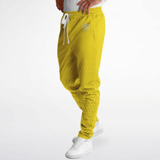 Mens Track Pants - Yellow Sun - Synergetic Heroes