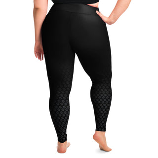 Plus Size Legging - Obsidian Black - Synergetic Heroes