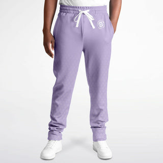 Mens Track Pants - Lavender Mist - Synergetic Heroes