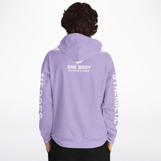 Mens Hoodie - Lavender Mist