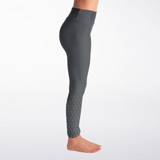 Yoga Leggings - Shadow Gray - Synergetic Heroes