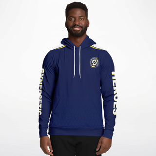 Mens Hoodie - Midnight Blue - Synergetic Heroes