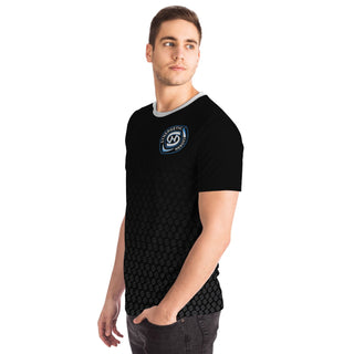 Mens T-Shirt - Obsidian Black - Synergetic Heroes