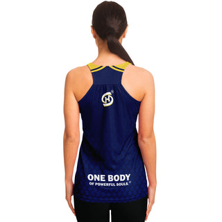 Flowy Racerback Tank Top - Midnight Blue - Synergetic Heroes