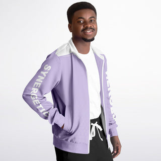 Mens Track Jacket - Lavender Mist - Synergetic Heroes