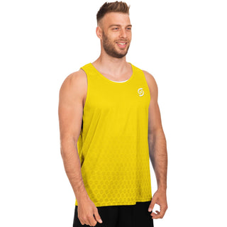 Mens Tank Top - Yellow Sun - Synergetic Heroes