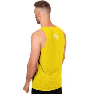 Mens Tank Top - Yellow Sun - Synergetic Heroes